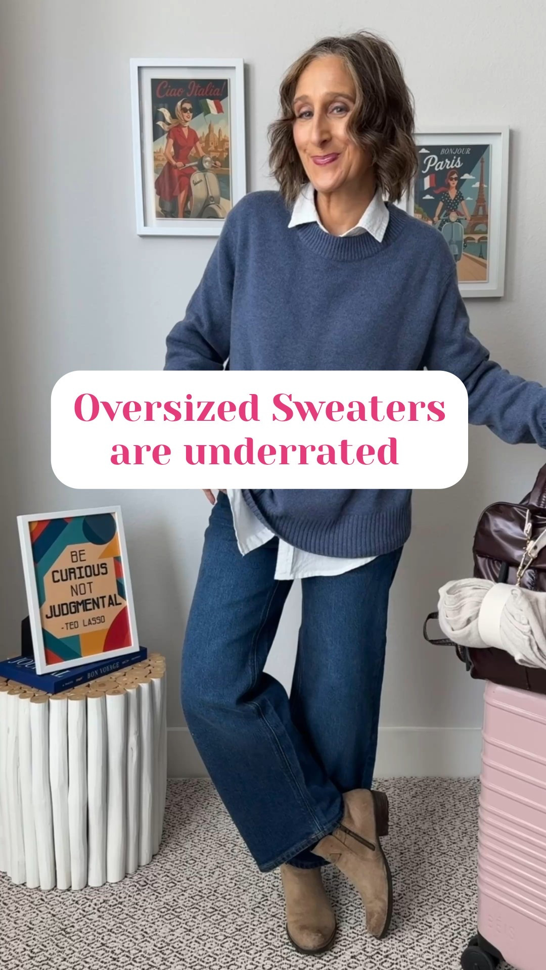 Oversized sweaters are underrated on travel day

#LTKTravel #LTKPetite