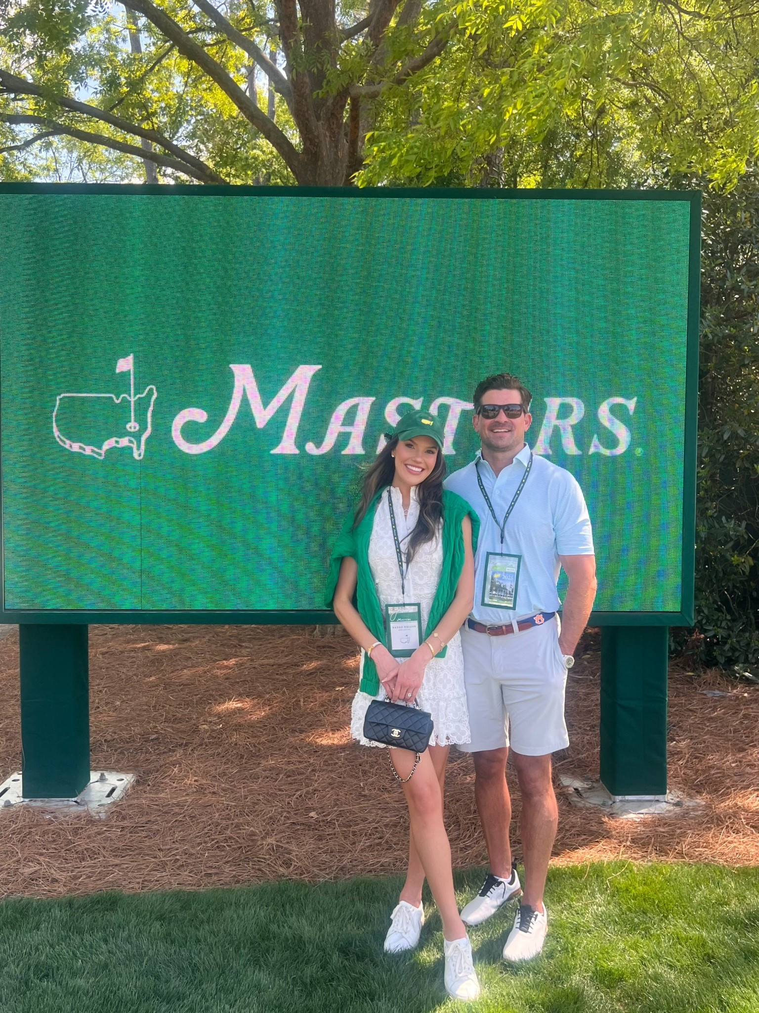 Masters outfit 💚⛳️ #golf #masters #mastersoutfit 

#LTKSeasonal #LTKFindsUnder100