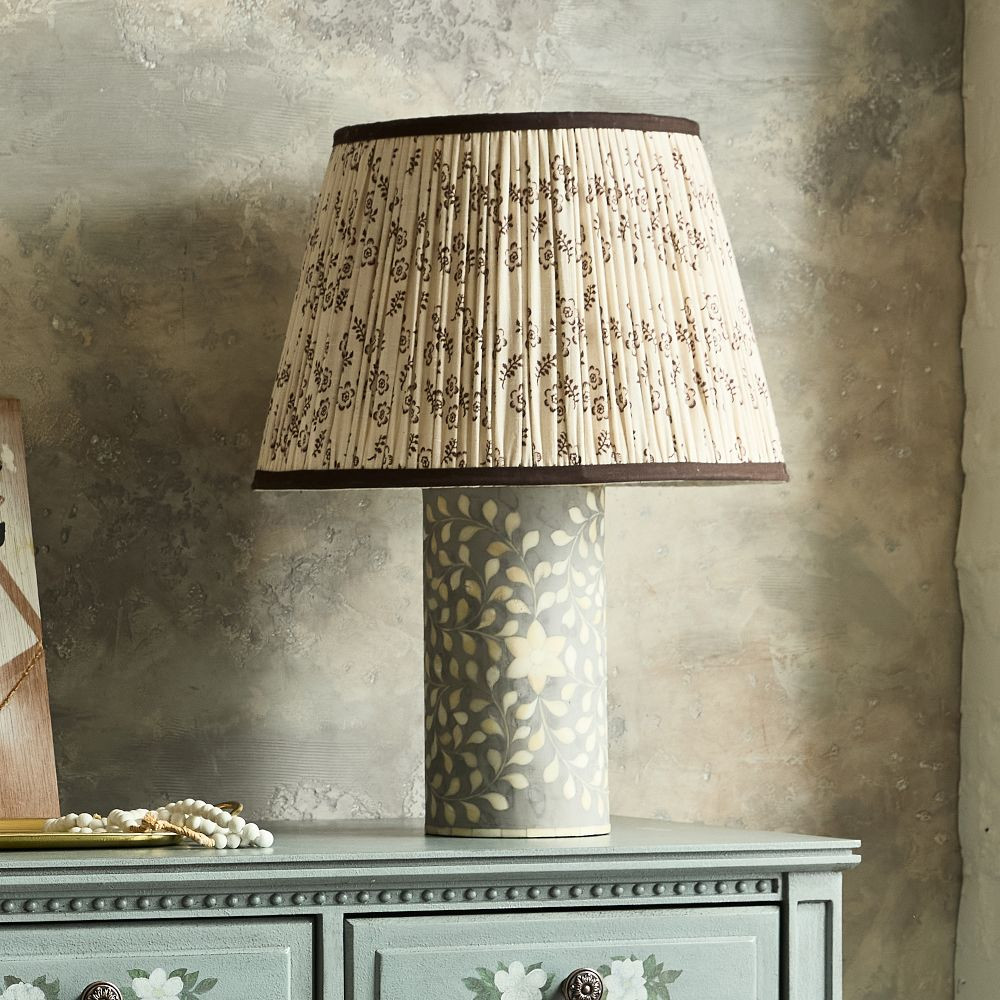 Botanical Inlay Table Lamp | GreenRow