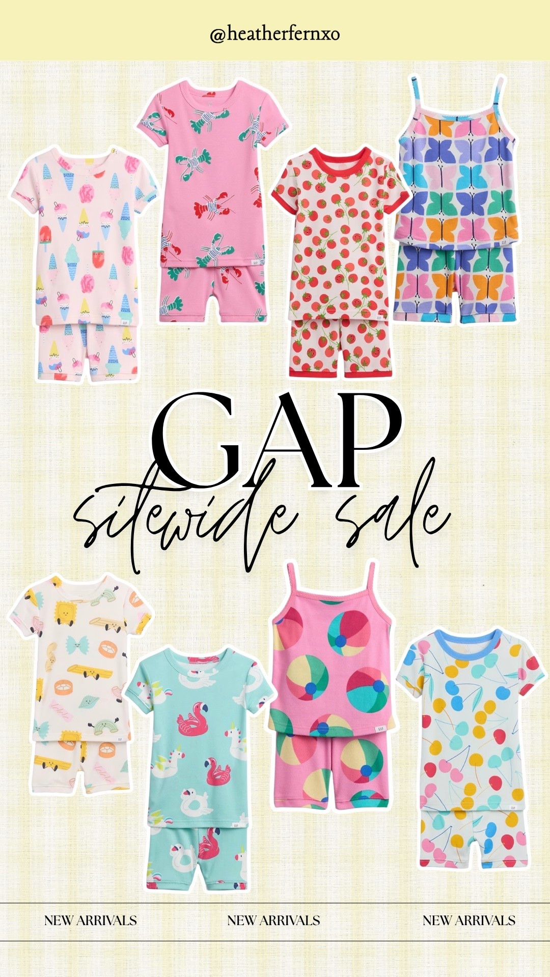 GAP pajamas for toddler girls ☀️ sale happening now so grab these fun prints while they last!

#gap #gapkids #babygap #pajamas #toddler #girl #summer #pjs #jammiez

#LTKKids #LTKSaleAlert #LTKmomlife