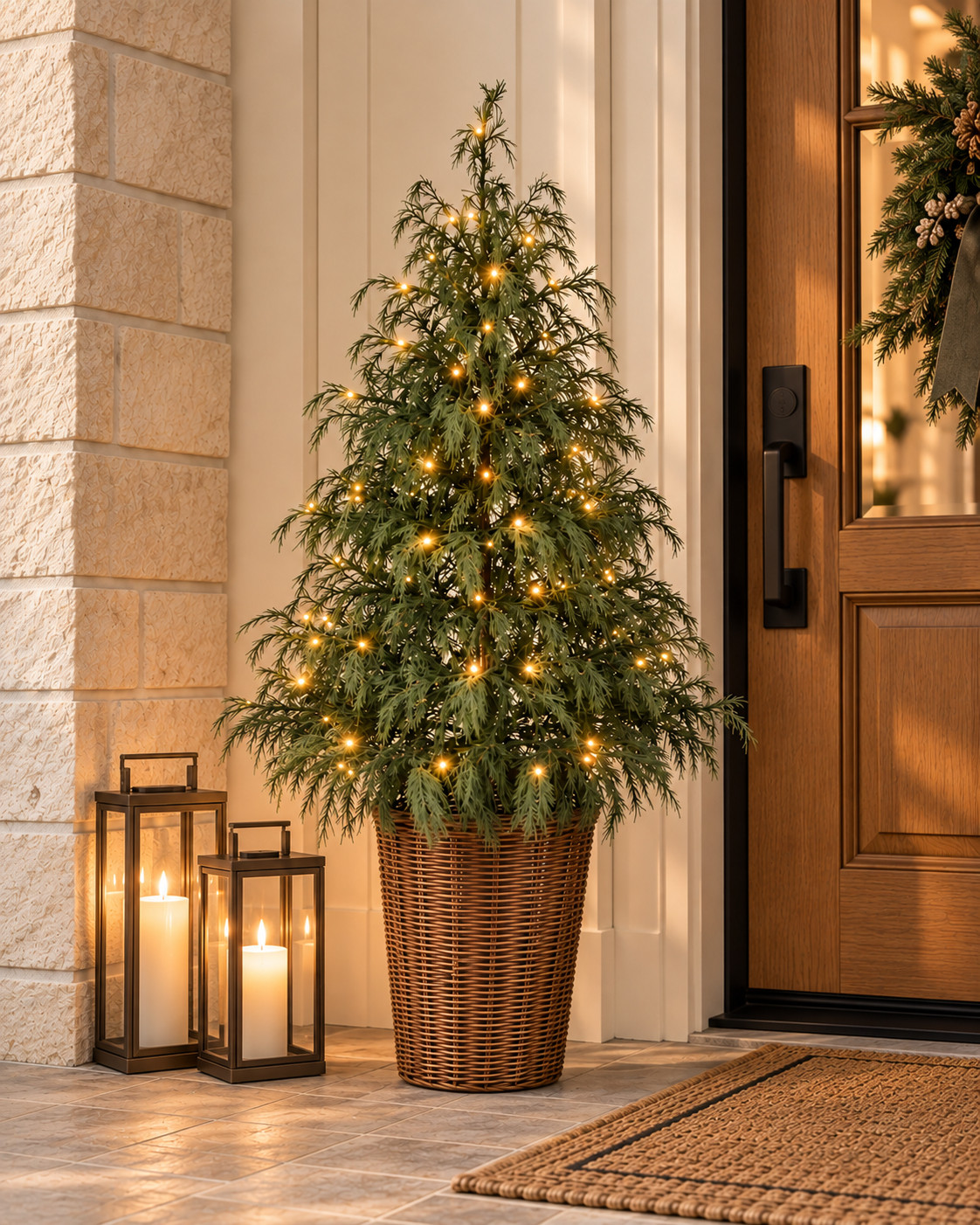 Walmart pre lit 4ft Christmas tree