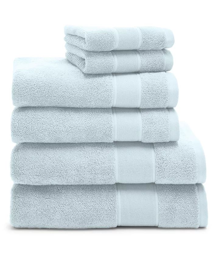 Lauren Ralph Lauren Sanders Solid Cotton 6-Pc. Towel Set - Macy's | Macy's