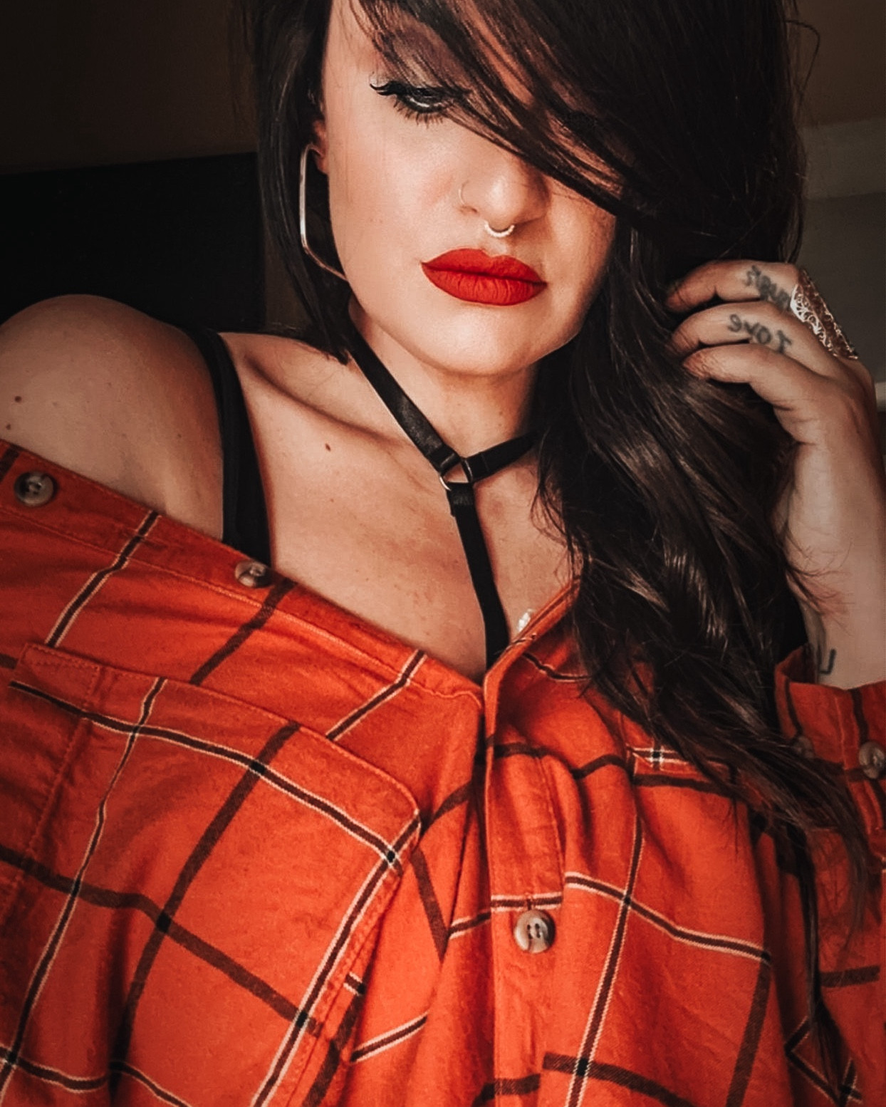 Oversized flannel: Target (old - linked similar)
Under garment accessory: Amazon 
Lipstick: NYX
Earrings: Amazon 

#LTKfindsunder50 #LTKbeauty #LTKstyletip #makeup #accessories #fallfashion

#LTKSeasonal #LTKSaleAlert #LTKStyleTip