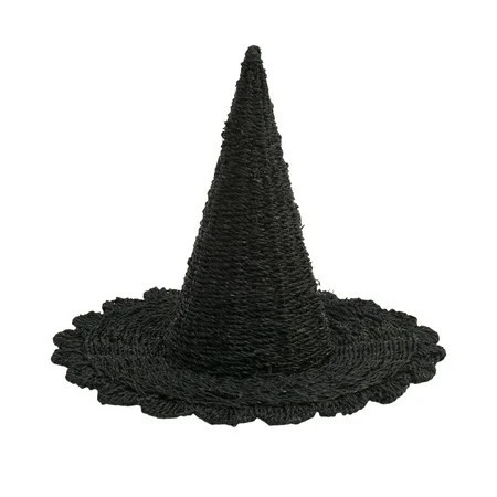 Halloween Witch Costume Hat, 7.8Inch Witch or Wizard Costume Hat, Wicked Merch, Witch Costume Black Witches Wizard Hats Gifts Accessories Merch for Women | Walmart (US)