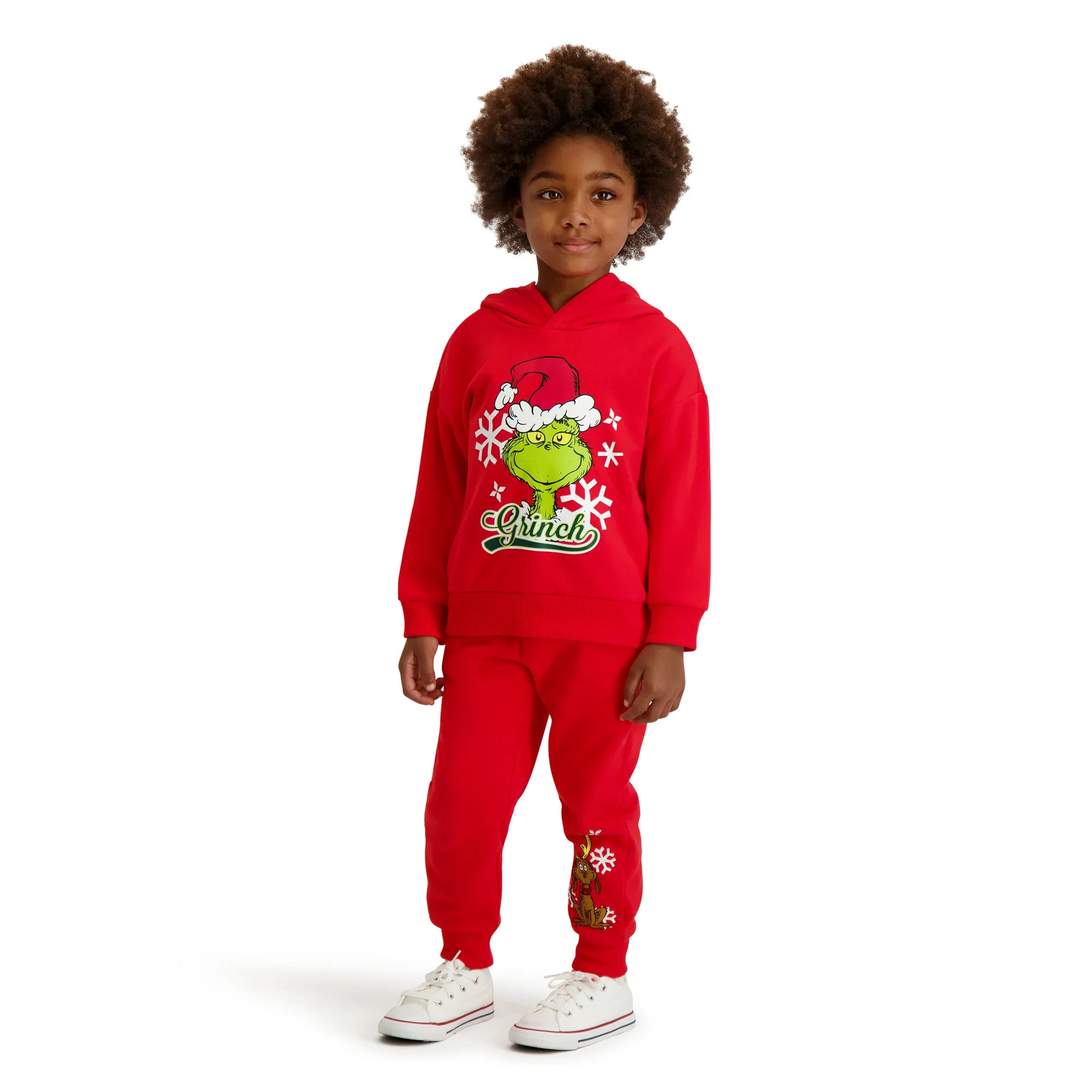 Dr. Seuss The Grinch Toddler Sweatshirt and Jogger Set, Sizes 2T-5T | Walmart (US)