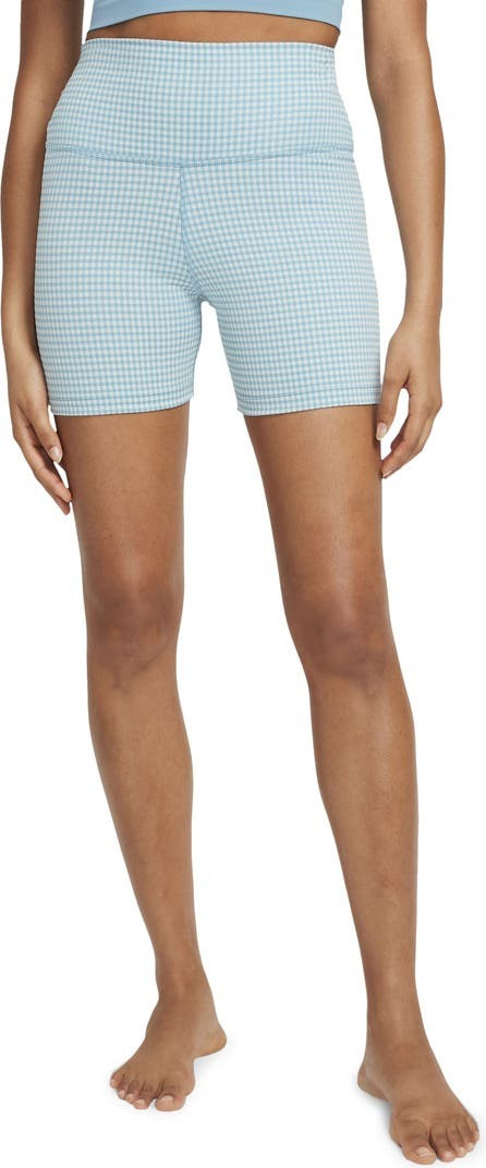 Yoga Dri-FIT Gingham Shorts | Nordstrom