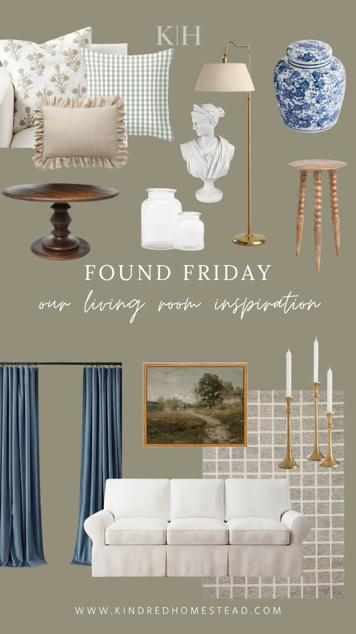 Living room inspiration and decor for timeless collected spaces that include rugs, couch, coffee table, curtains, wall art, and decor!

#LTKHome