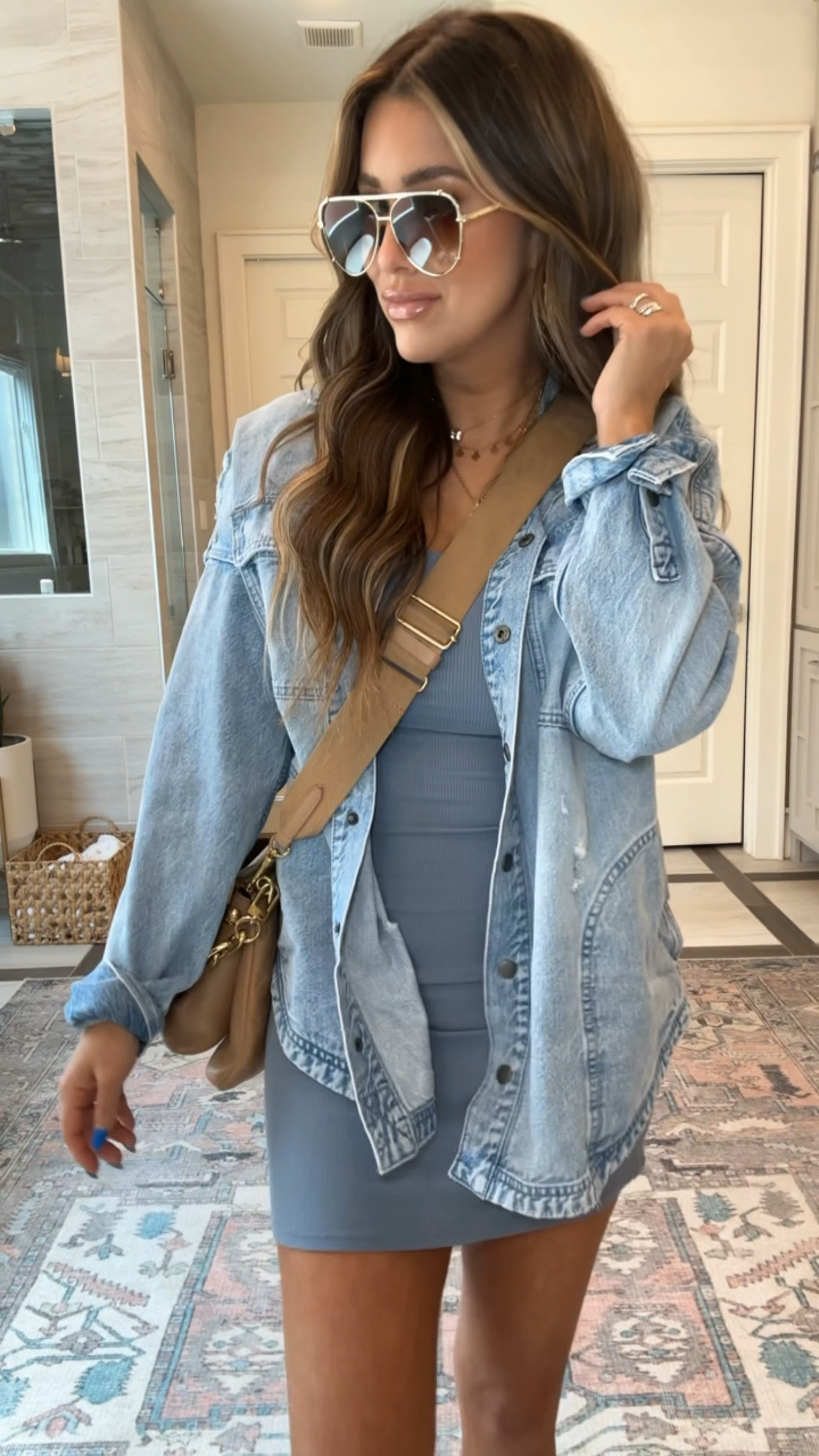 Two amazon basic dresses for summer!

Wearing the size M! 
Lip gloss shade - peach simmer 
Sunglasses are the “Cristina’s” with Topfoxx- code Cristina15

#LTKFindsUnder50 #LTKStyleTip #LTKSeasonal