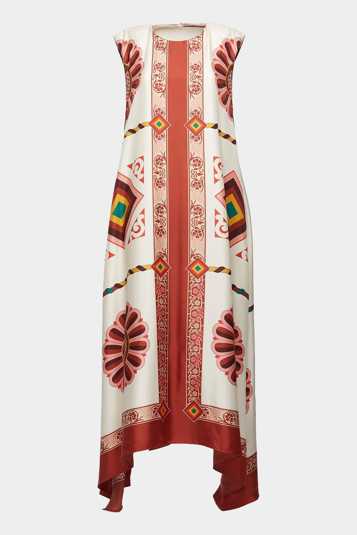 San Carlo Dress in Macro Tiles Placed - M | Shop Olivia