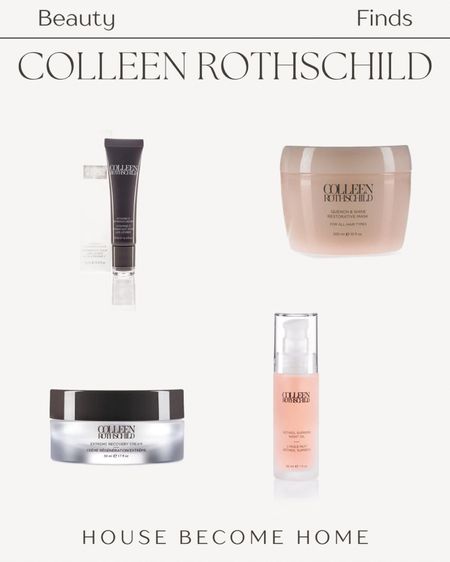 Colleen Rothschild is going their big sale! Get 25% off with code: 10YEARS linked up my faves! I’ve used them for 6 years now! The hair mask last forever! And use the retinol night oil all the time! 

#LTKbeauty #LTKsalealert #LTKover40