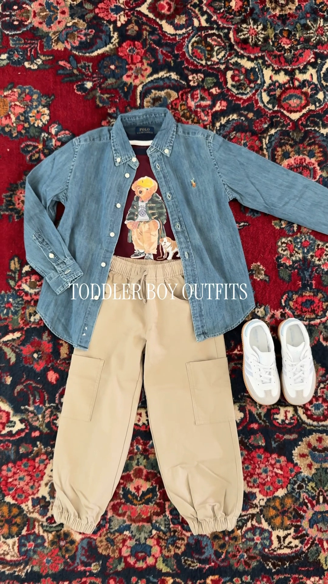 Toddler boys outfit
* Ralph Lauren pieces from the polo Ralph Lauren outlet

#LTKKids #LTKmomlife #LTKBaby