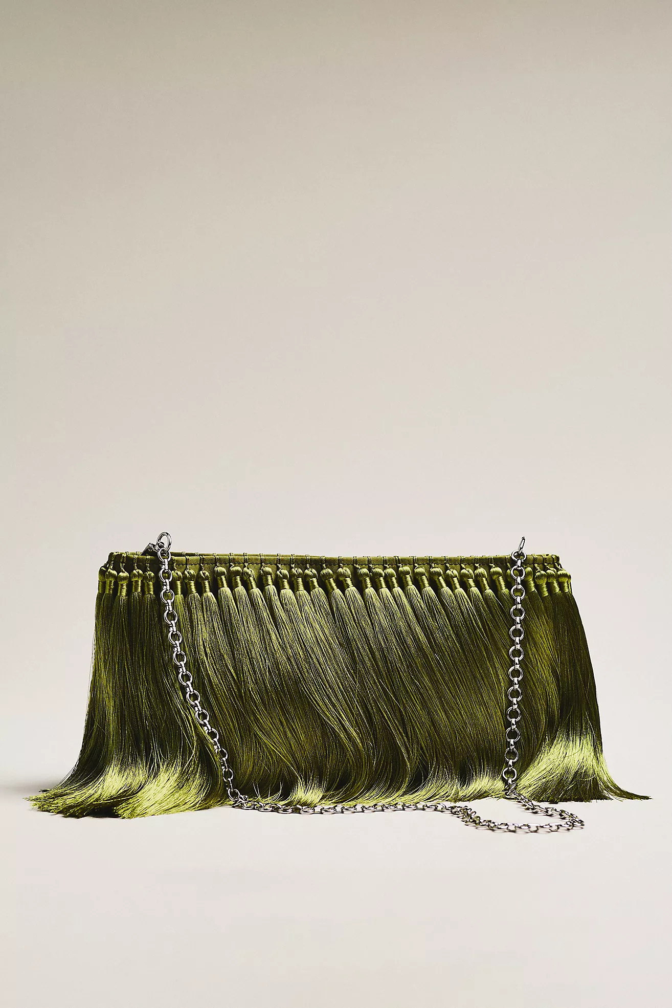 SIMONMILLER Boxy Tassel Clutch | Anthropologie (US)