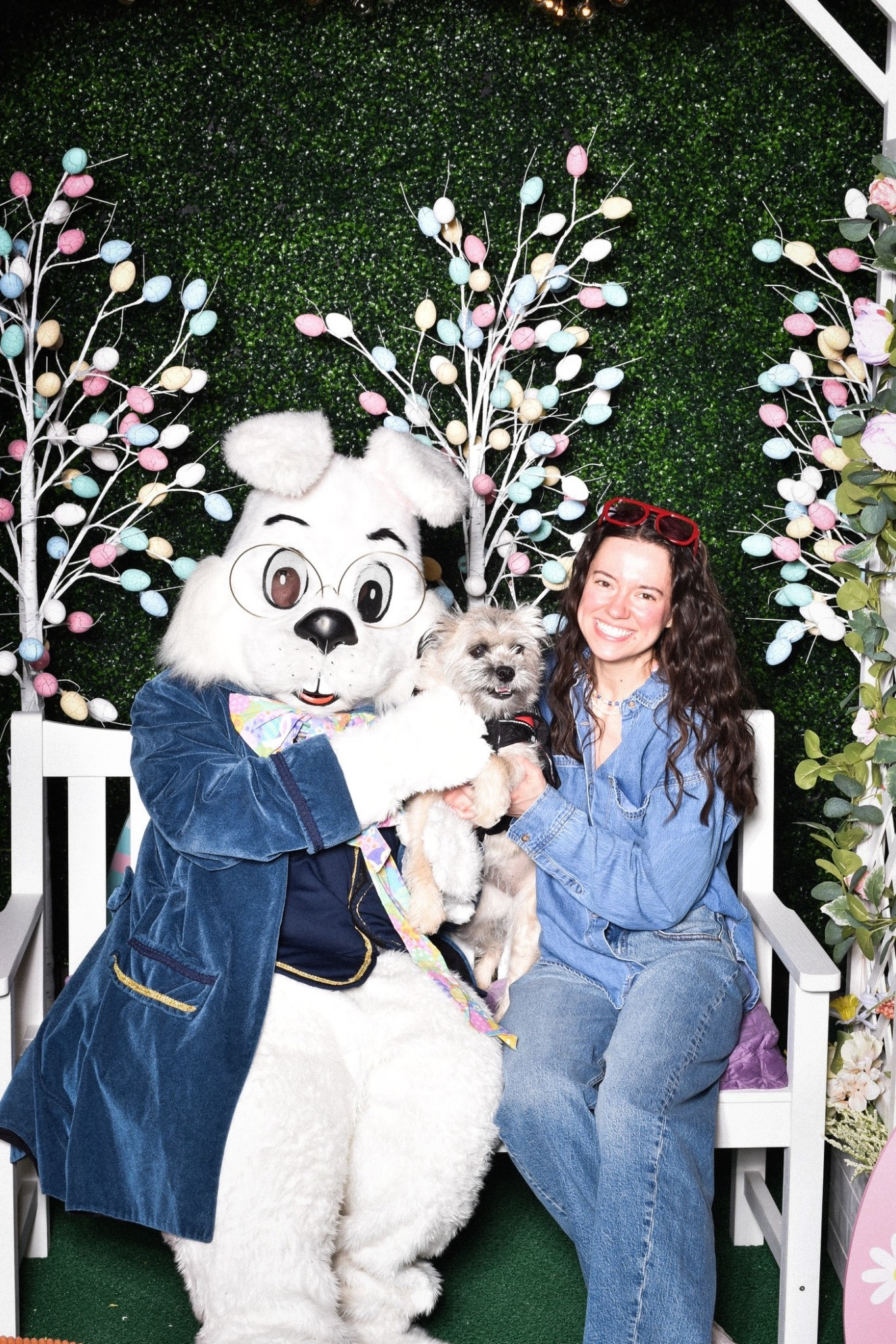 Cute little denim on denim Easter photos look  

#LTKPetite #LTKdayinmylife #LTKSeasonal