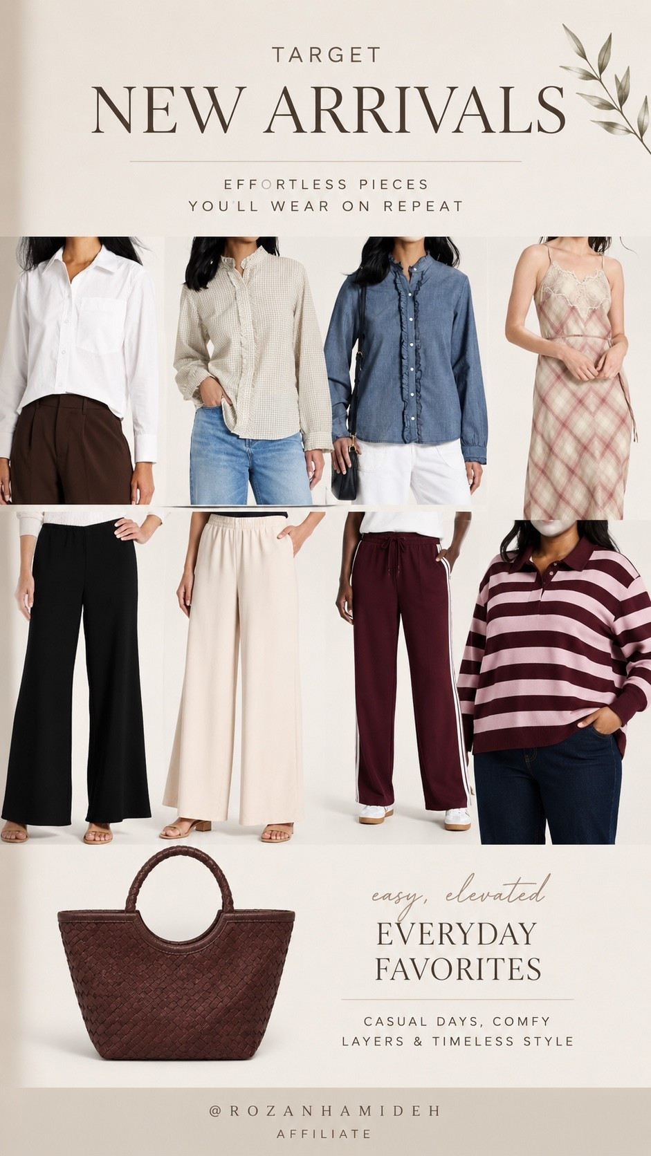 New Target finds 🤎 Easy, effortless pieces for everyday style — from elevated basics to cozy layers and a few fun seasonal finds.

#TargetStyle #TargetFinds #NewArrivals #EverydayStyle #LTKFinds

#LTKSeasonal #LTKootd #LTKmomlife