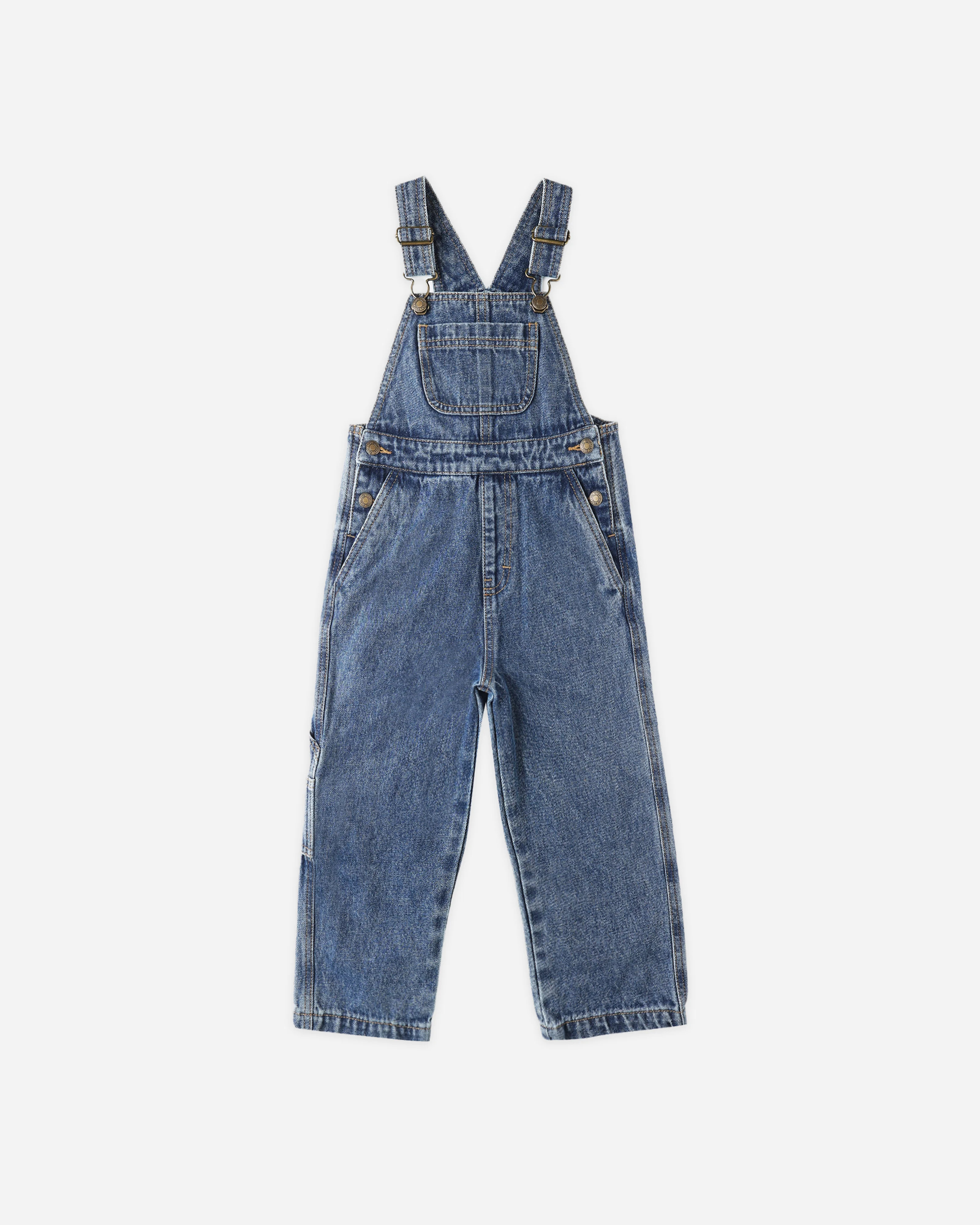 Utility Overall || Indigo Denim | Rylee + Cru