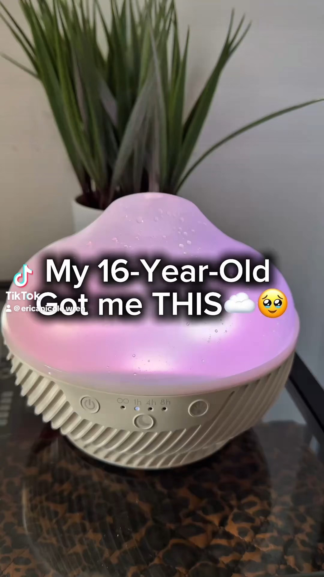 My daughter really understood the assignment 🥹☁️
This cloud diffuser is EASY to use, aesthetic, and instantly calming.
Perfect for moms, bedrooms, or wind-down nights.
✨ Add to cart & thank me later.


#LTKHome #LTKselfcare #LTKFindsUnder50