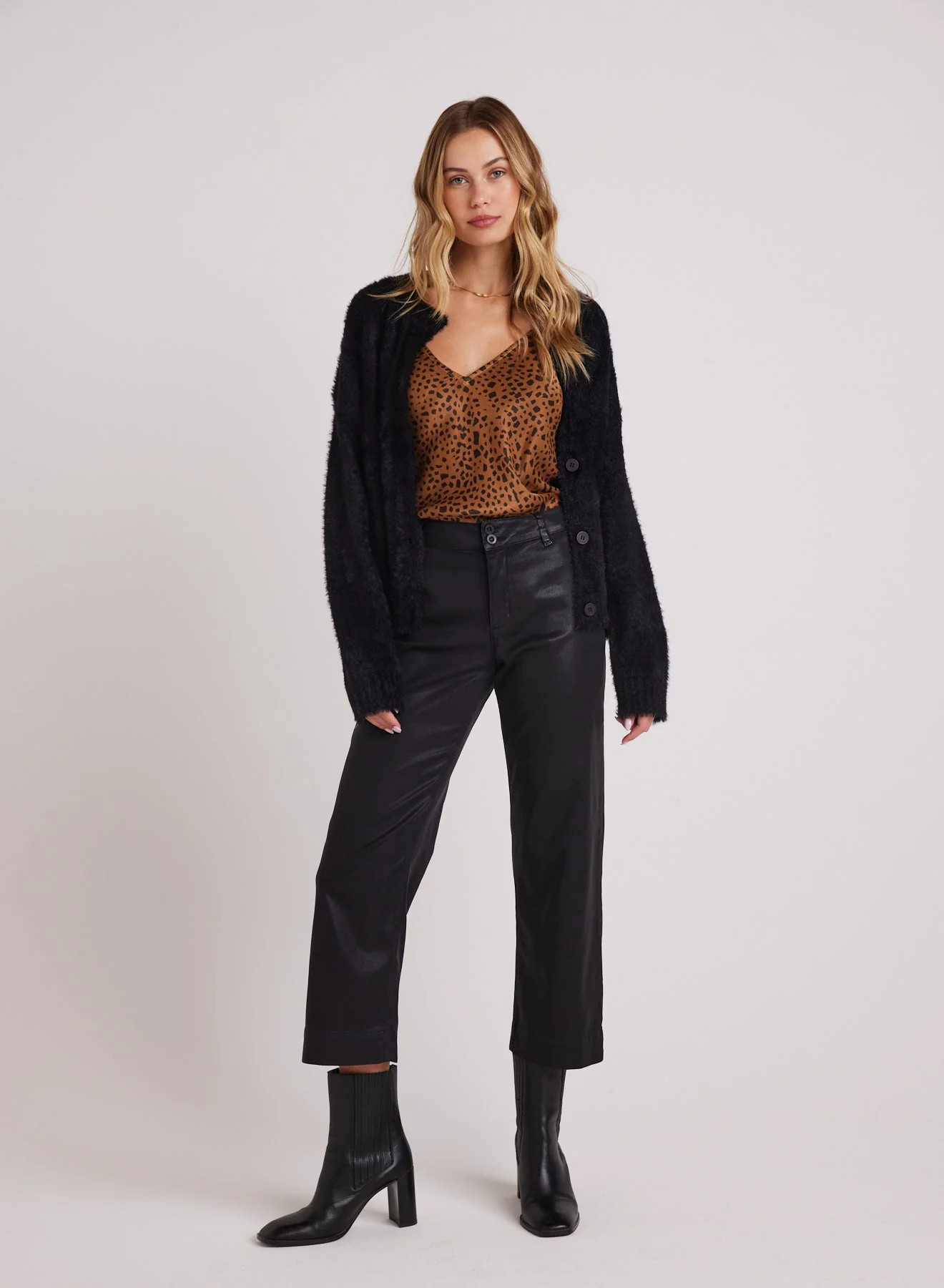 SAIGE - WIDE LEG CROP BLK - Bella Dahl | Bella Dahl
