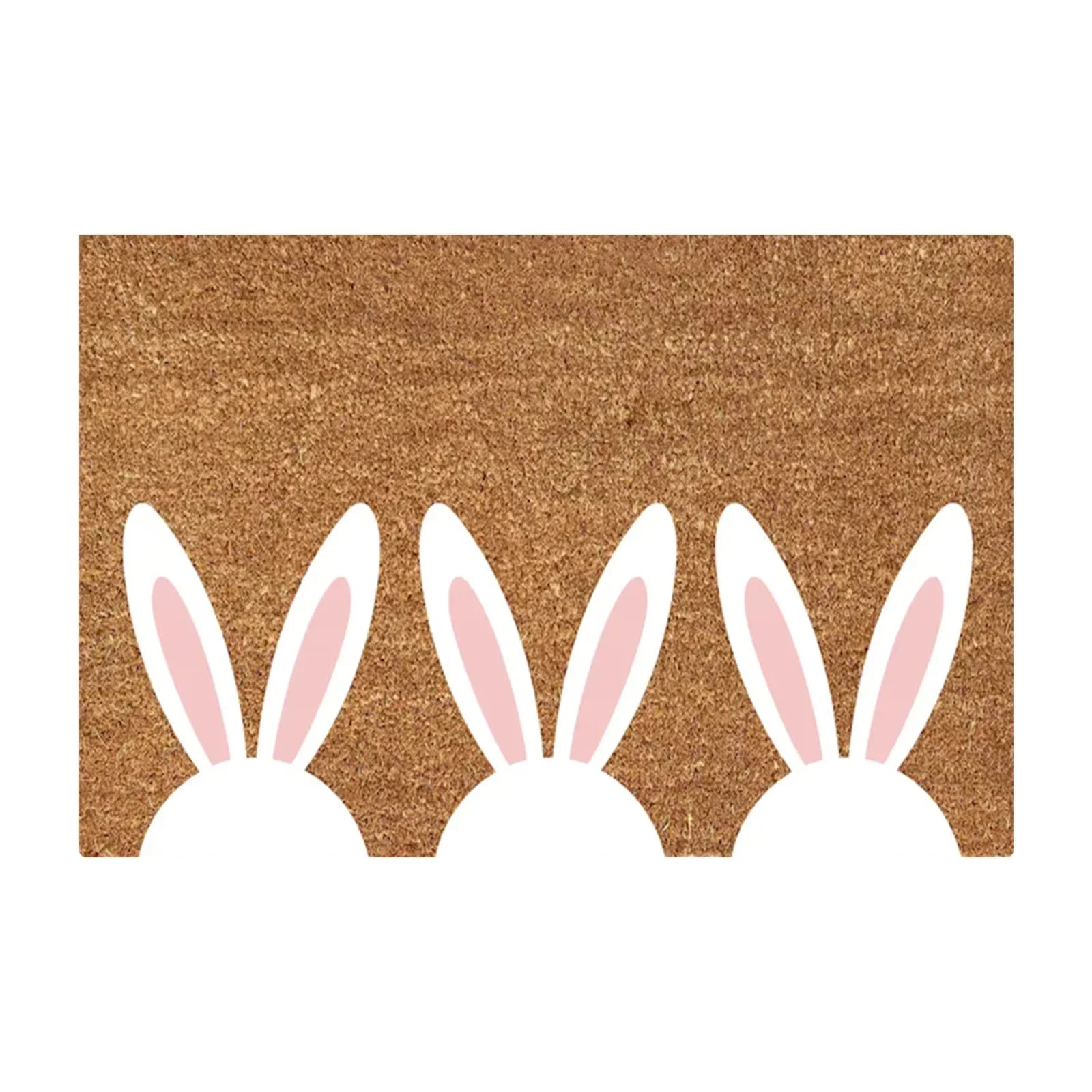 Hot!Happy Easter Welcome Decorative Doormat Non Slip Coir Carpets Rug Funny Easter Bunny Funny En... | Walmart (US)