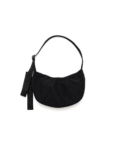BAGGU Small Nylon Crescent Bag - Black 37'' | Amazon (US)