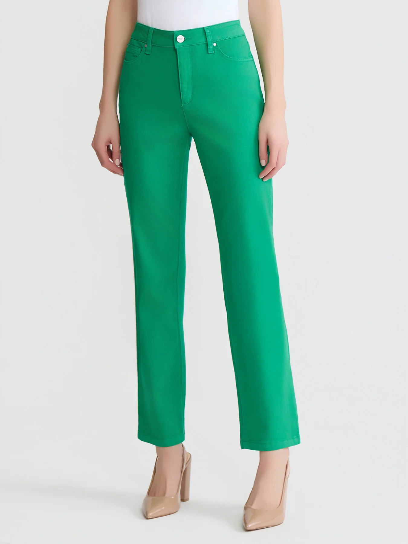 Lexington Straight Leg Jeans, Kelly | Jones New York