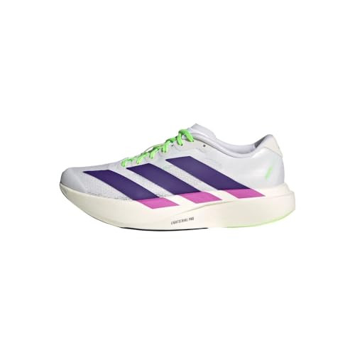 adidas Womens Adizero Evo Sl Running Sneakers Shoes - White - Size 11.5 M | Amazon (US)