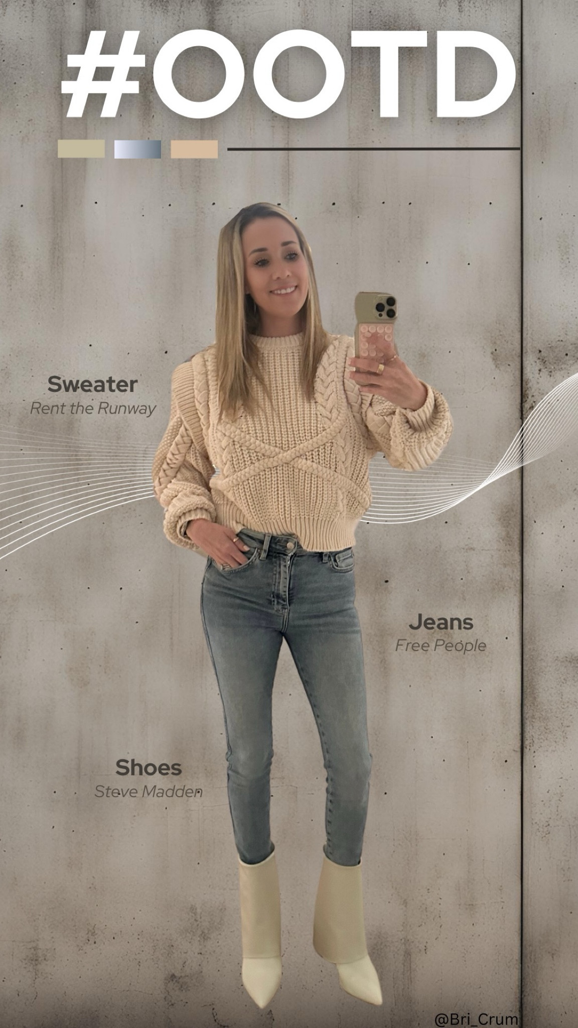 Day #2 Vegas outfit! I love this Rent the Runway sweater paired with skinny jeans and my fav boots that I found the dup of for only $39 on Amazon! #ootd

#LTKFindsUnder50 #LTKStyleTip #LTKShoeCrush