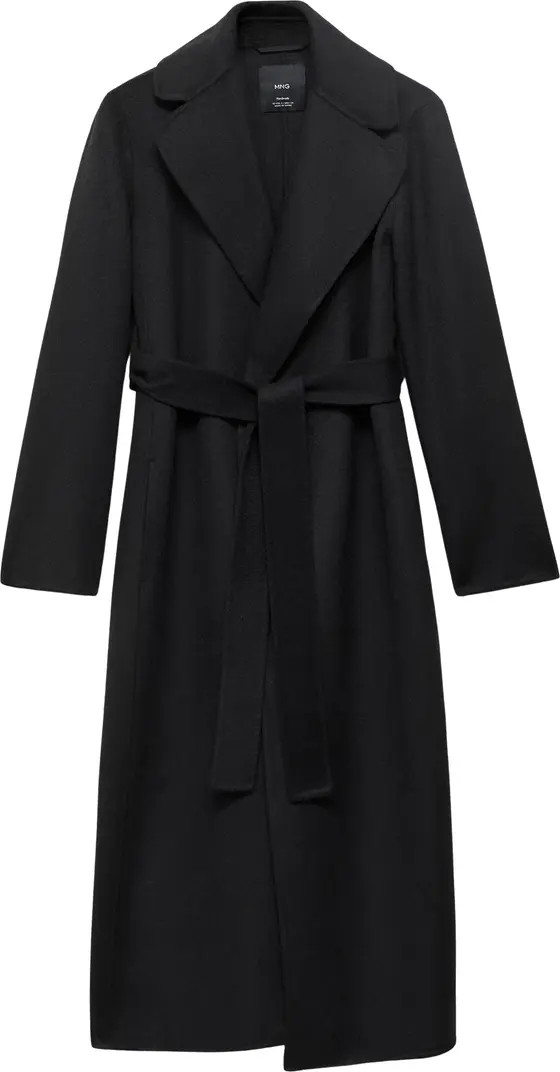 Wool Blend Wrap Coat | Nordstrom
