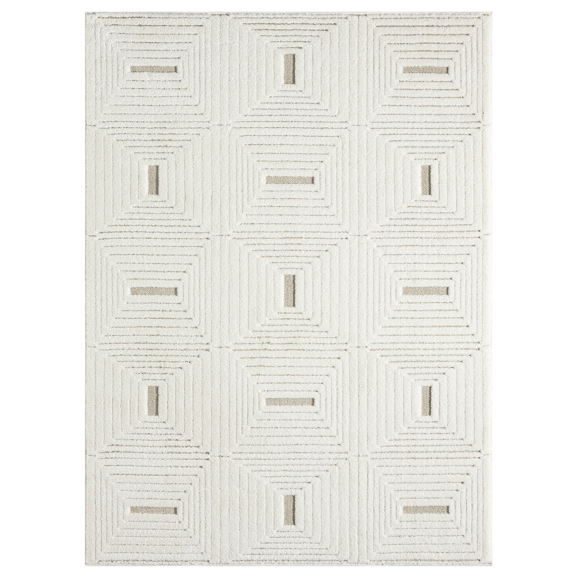 Better Homes & Gardens Squares Rug, 5' x 7' | Walmart (US)