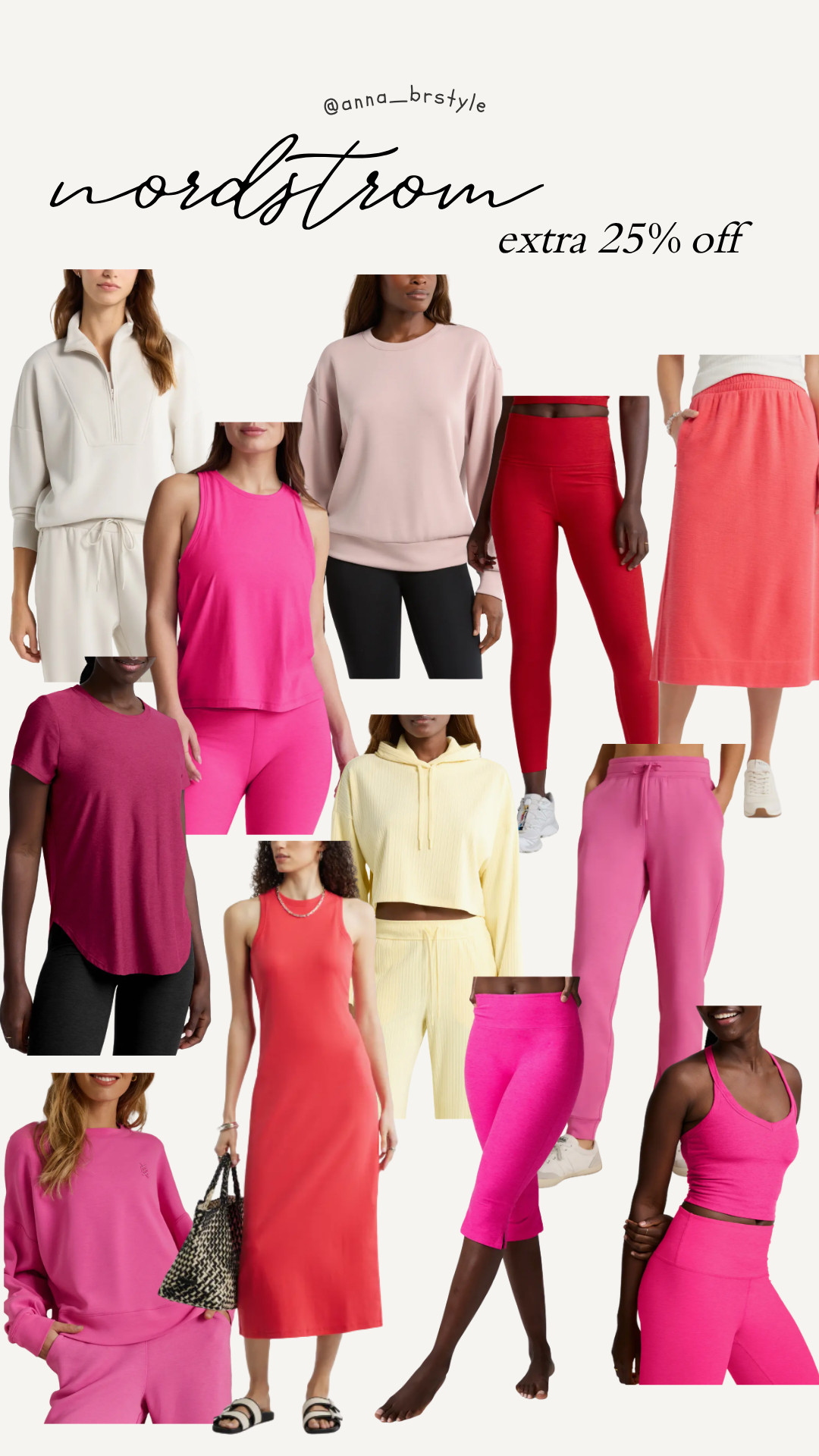 Nordstrom extra 25% off clearance, summer athleisure outfit, pink activewear set, casual lounge outfit, weekend comfort style, matching sweat set, workout leggings, cropped hoodie set, athletic dress, lounge wear, activewear outfit, summer athleisure 

 #LTKActive #LTKSaleAlert