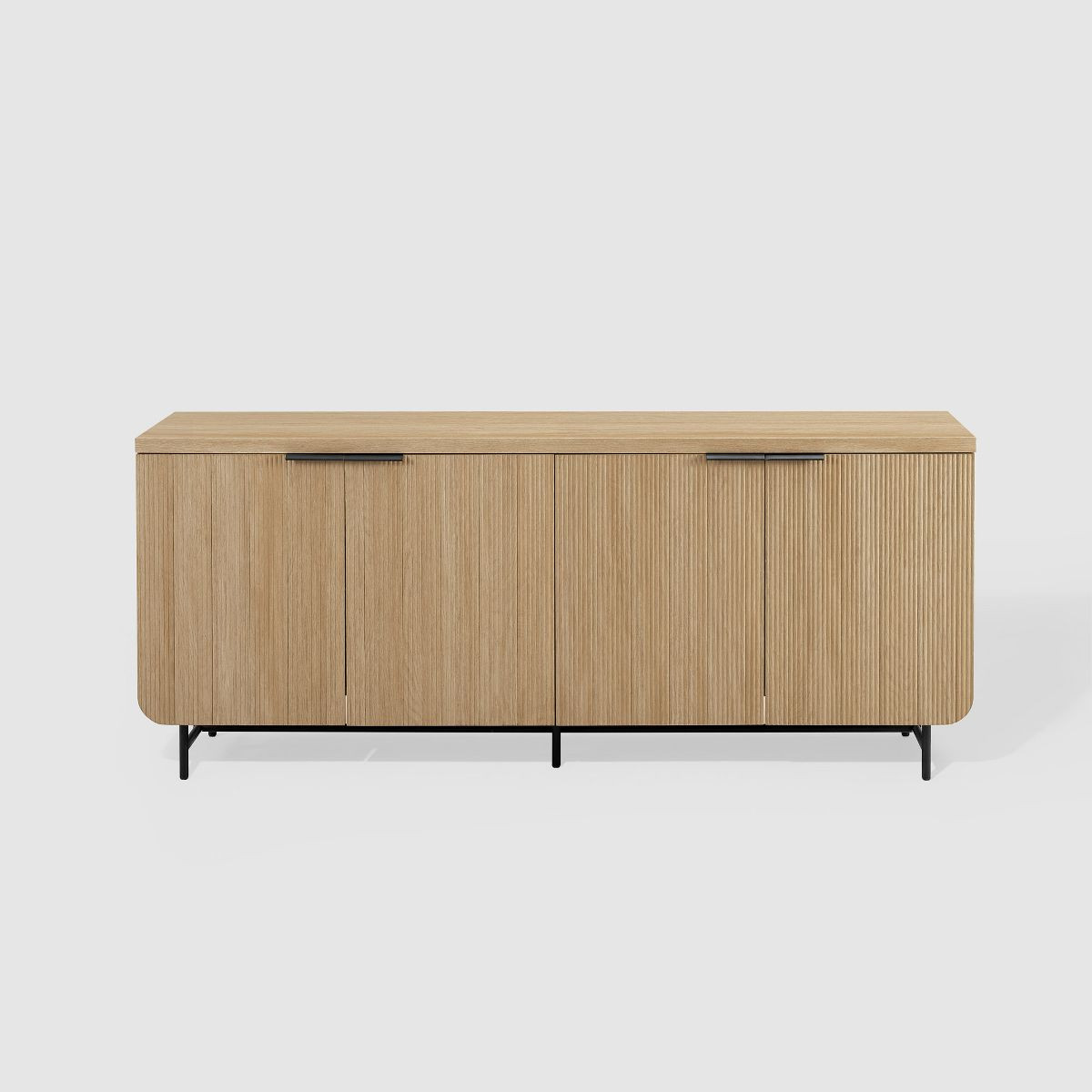 Modern 4 Door Reeded Sideboard - Saracina Home | Target