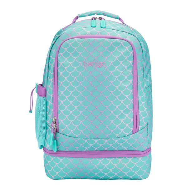 Bentgo® Kids Prints 2-in-1 Backpack & Insulated Lunch Bag - Durable, Lightweight, Colorful Print... | Walmart (US)