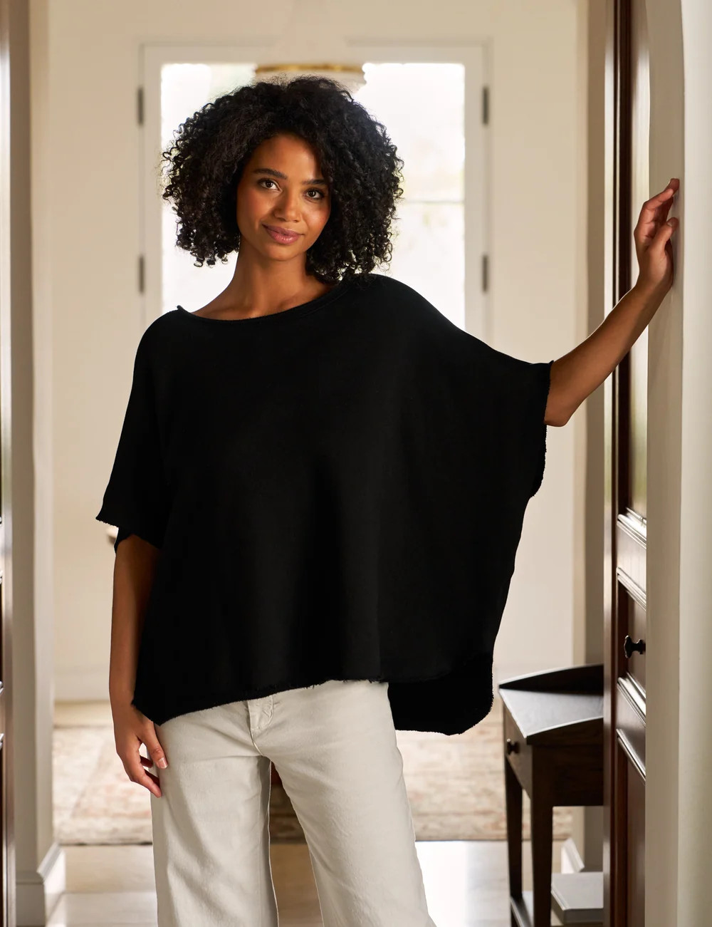 OLIVE Black, Triple Terry | Frank & Eileen