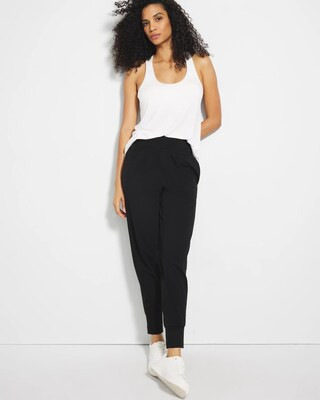 Women's High-Waist Joggers in Black size XS | Soma | SOMA