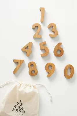 Bamboo Numbers Toy Set | Anthropologie (US)