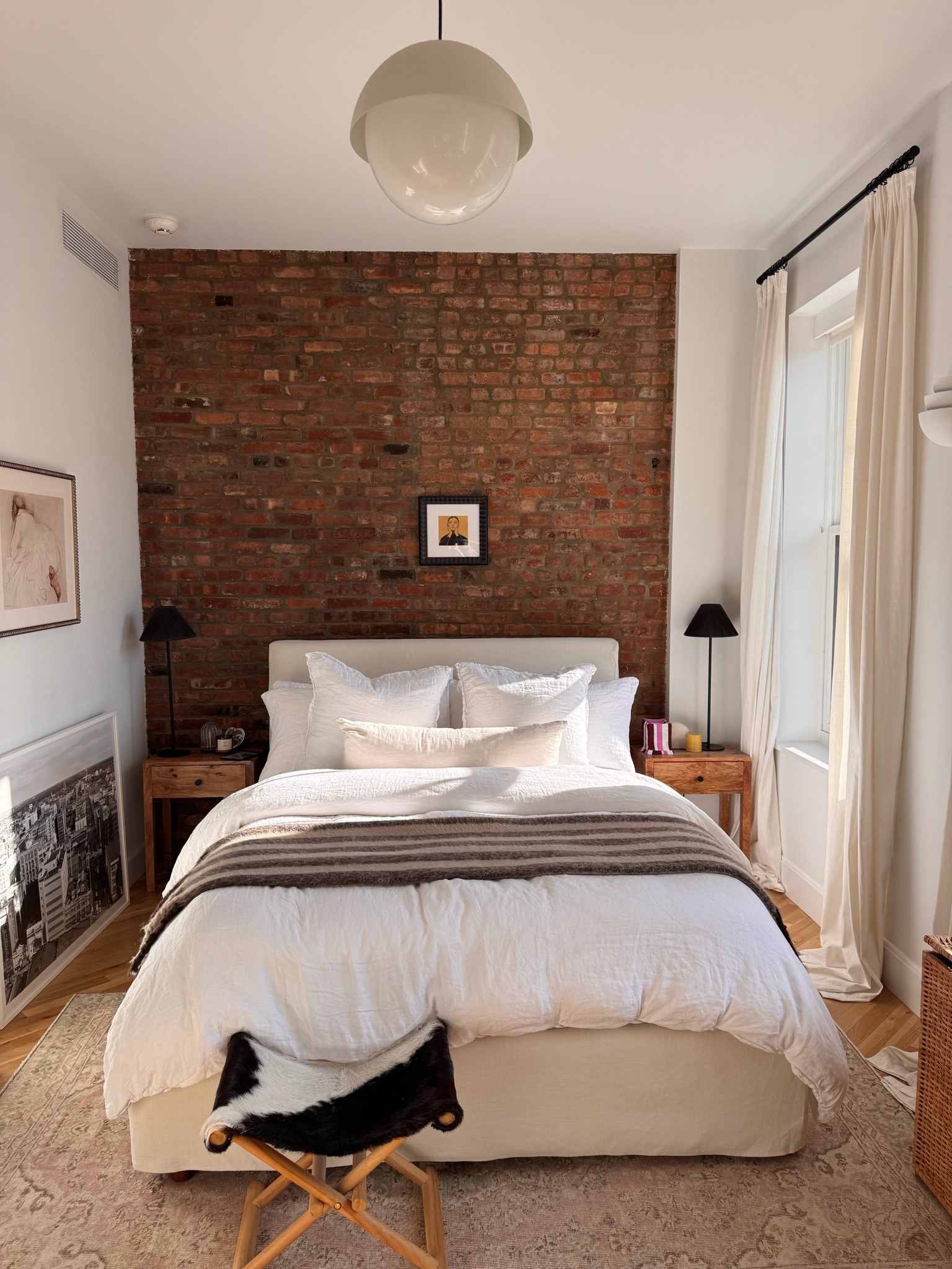 BROOKLYN APARTMENT TOUR - my bedroom ✨

Curtains are IKEA Ritva curtains, nightstands are old Urban Outfitters, and lamps are old CB2

#LTKHome