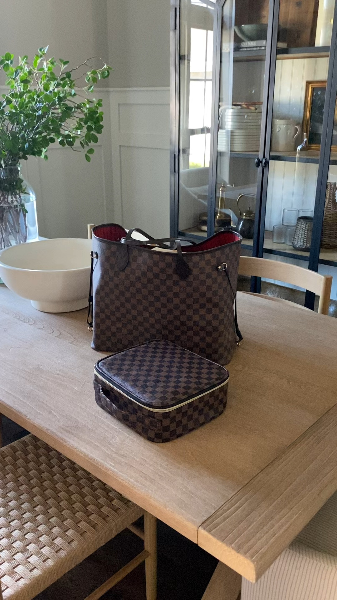 The viral checkers travel makeup case that Shea McGee from Studio McGee posted about! 

It sells out super fast, so save this link for when it comes back in stock!

The stock photo is showing up black online, but it’s the exact link I used and I received the checkered one 🩷

#LTKSaleAlert #LTKOver40 #LTKStyleTip