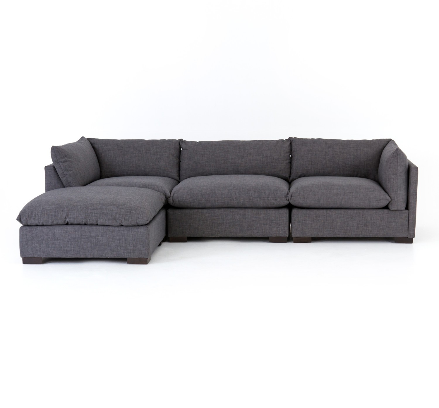 Kismet Sofa Sectional Pieces- Bennett Charcoal - Eclectic Goods | Eclectic Goods