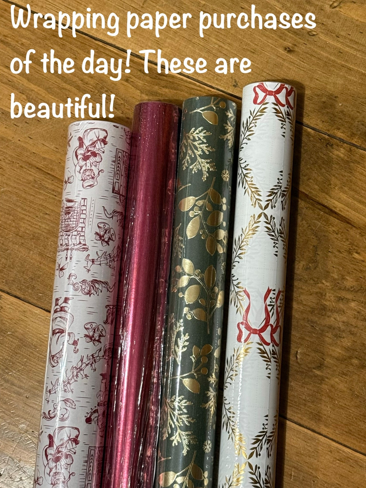 My wrapping paper combo for the season! I absolutely love these prints! So so pretty 😍. Christmas wrapping paper, gift wrapping paper, holiday wrapping paper 

#LTKmomlife #LTKHoliday #LTKSeasonal