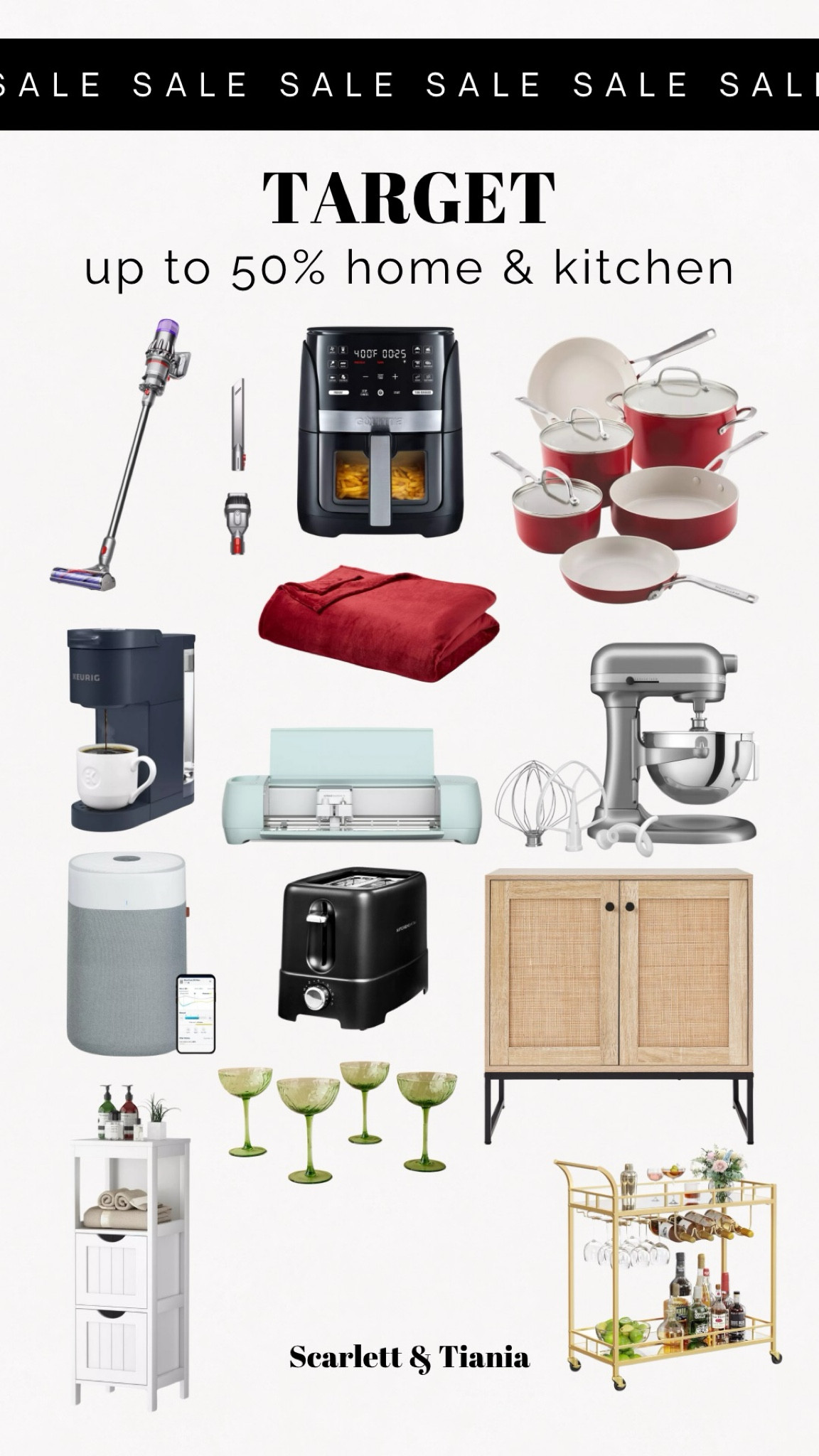 Up to 50% off home and kitchen at Target 

#LTKHome #LTKSaleAlert #LTKCyberWeek