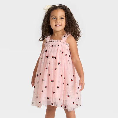 Toddler Girls' Disney Minnie Mouse Tulle Dress - Pink 2T | Target