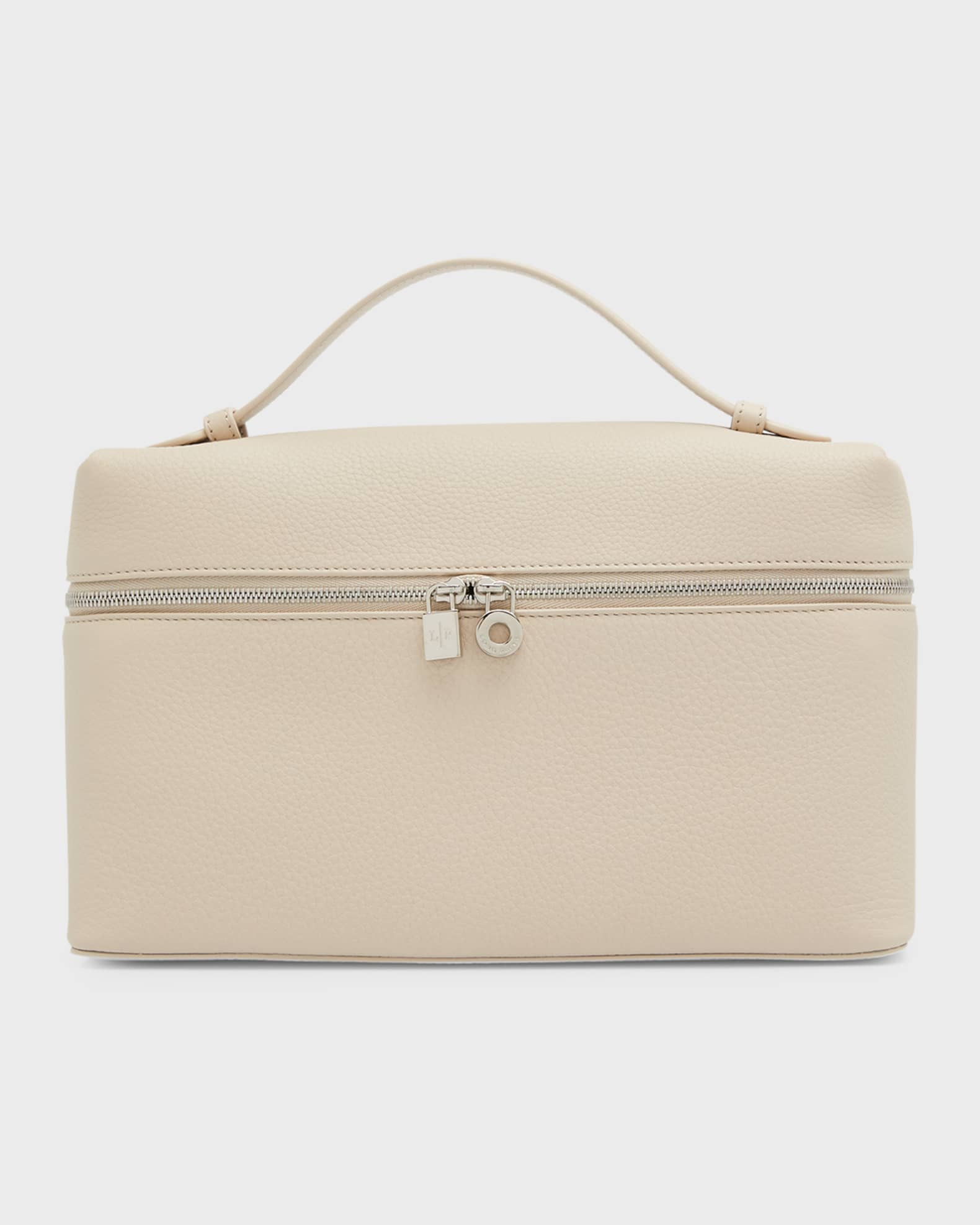 Loro Piana Neo Pouch Leather Crossbody Bag | Neiman Marcus