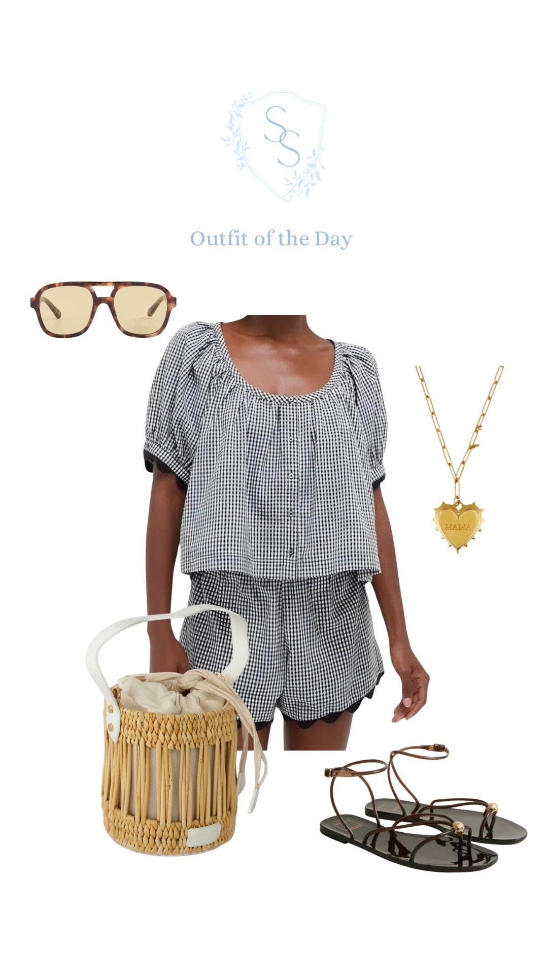 The perfect spring outfit of the day with my favorite under $50 gingham set 

#LTKSeasonal #LTKootd #LTKgrwm