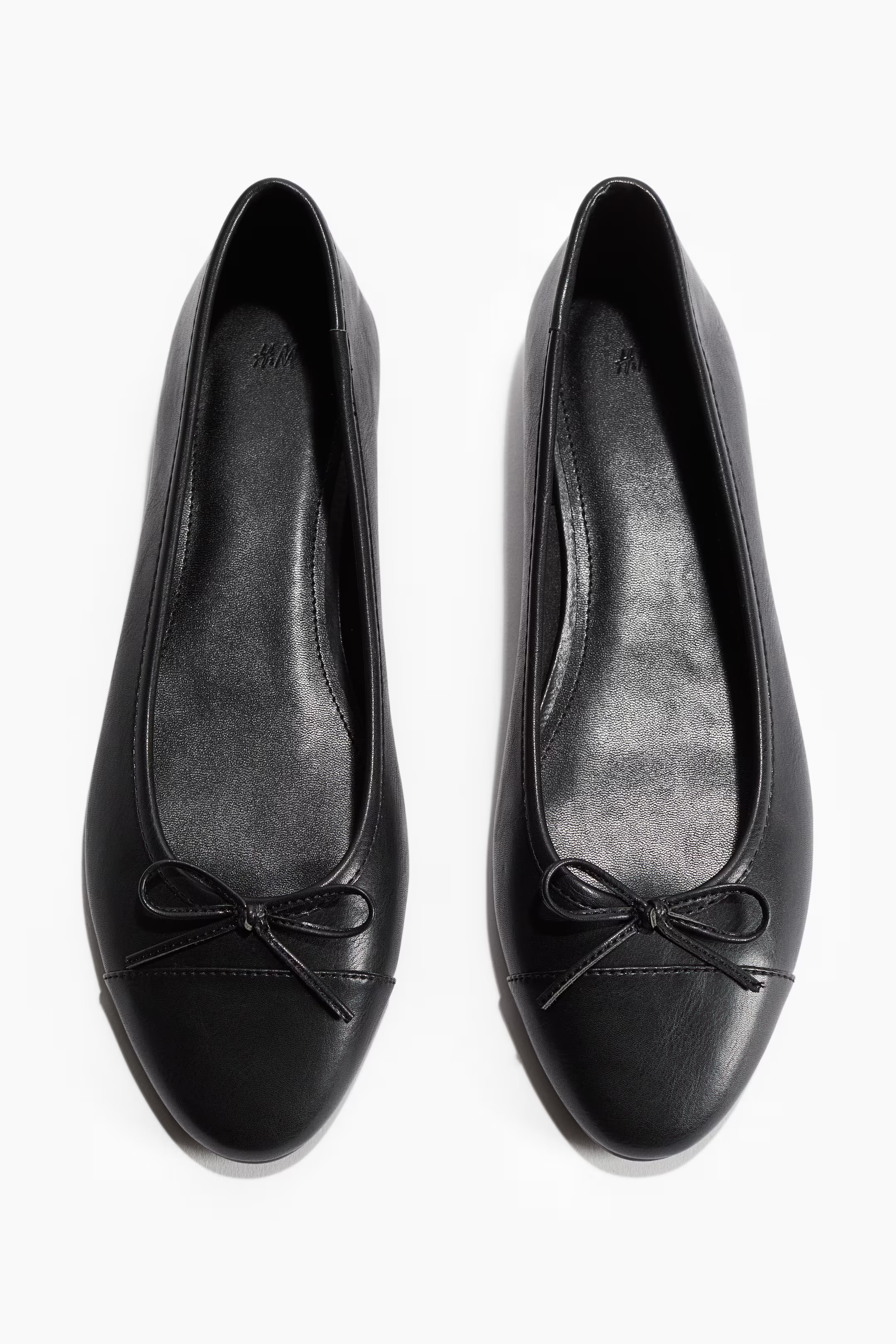 Ballerinas - Ohne Absatz - Schwarz - Ladies | H&M AT | H&M (DE, AT, CH, NL, FI)