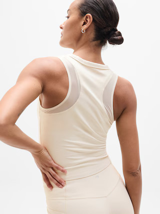 Transcend Racerback Mesh Tank | Athleta