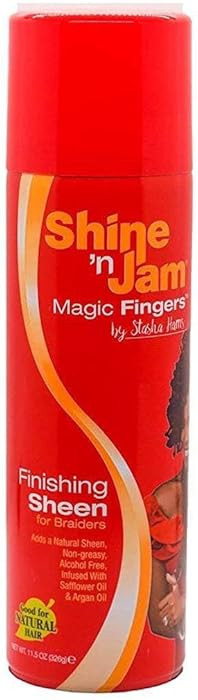 Shine n Jam Magic Fingers For Braiders Finish Sheen 11.5 Ounce | Amazon (US)