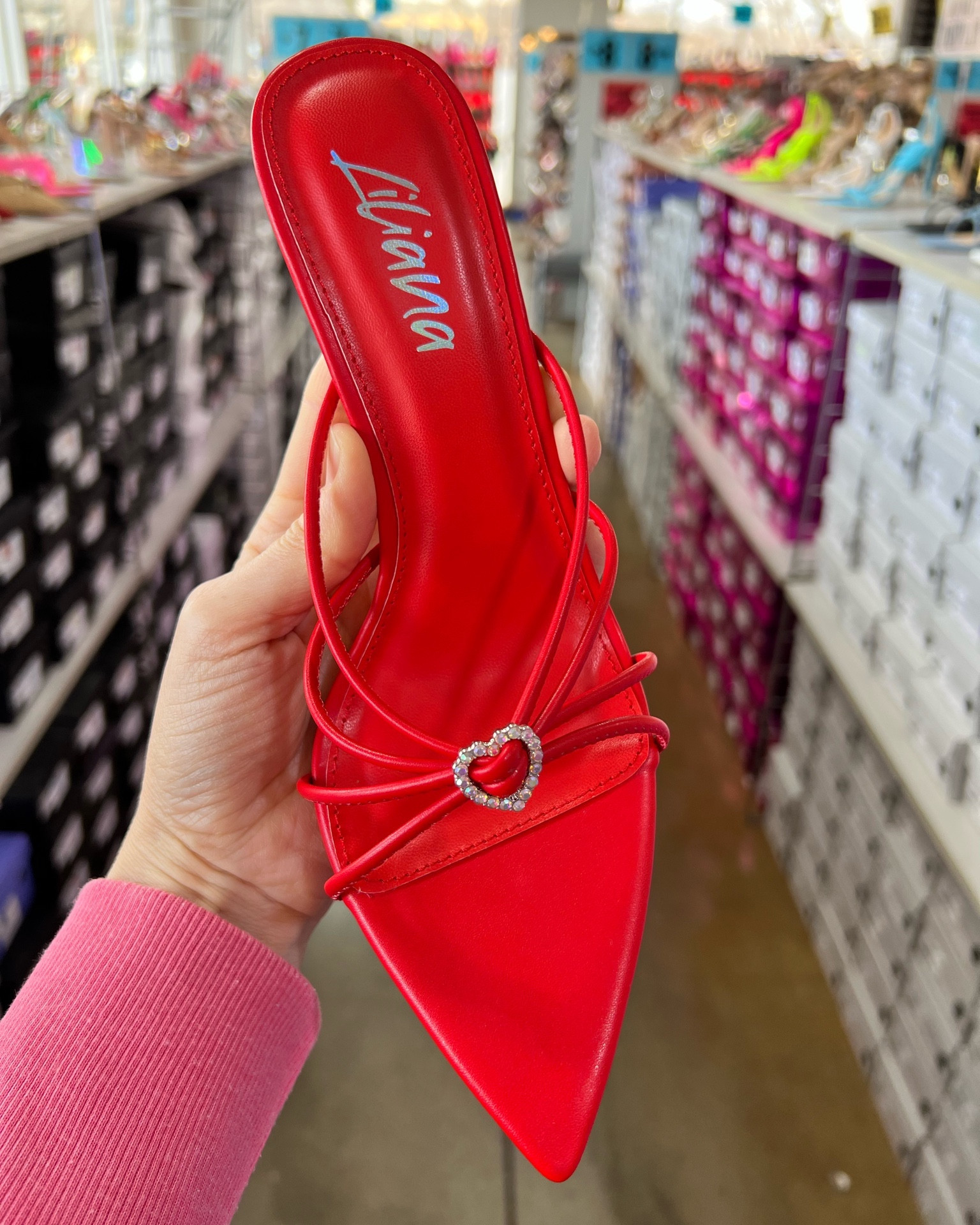 Valentine’s Day shoes! Rhinestone heart strappy heel. Available in 3 colors!

Heels
Shoes
Sandals
Heart shaped
Valentine 
Date night

#LTKstyletip #LTKGiftGuide #LTKshoecrush