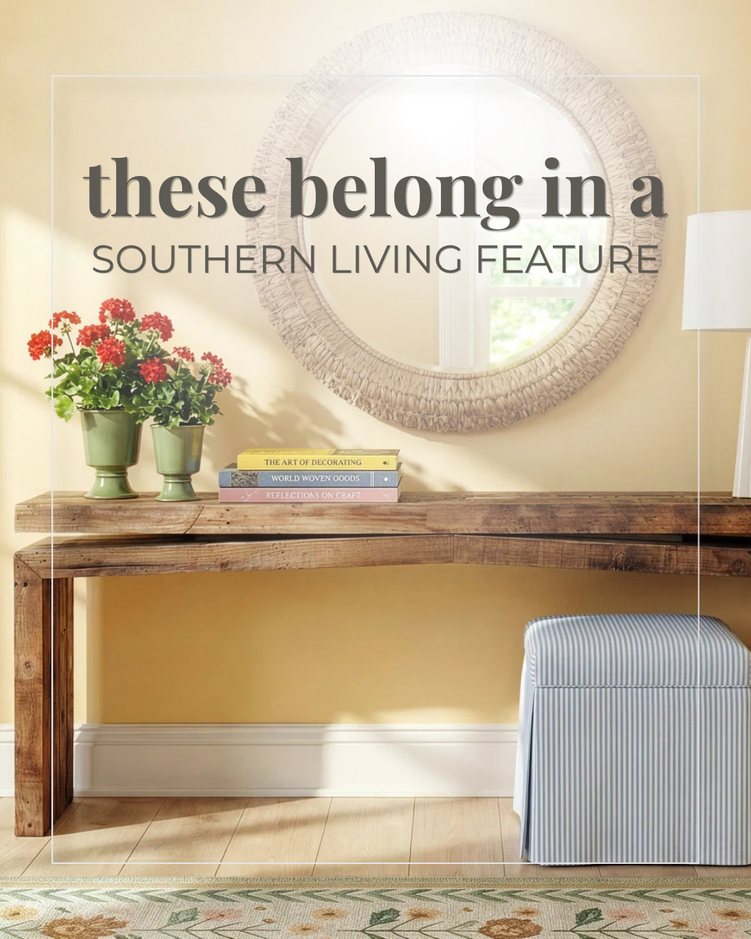 Traditional Home Finds With Southern Charm
Classic pieces that make a home feel warm, collected, and beautifully lived in. From the solid wood console to the timeless dining table, chaise, and statement furniture, this edit is full of Southern Living style without feeling trendy.
Save this for your next home refresh and shop everything linked in LTK.

#traditionalhome #southernlivingstyle #classicdecor #homedecorfinds #homefurniture #timelessinteriors #shopltk

#LTKHome #LTKHome