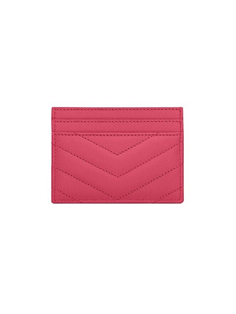 Monogram Matelassé Leather Card Case | Saks Fifth Avenue
