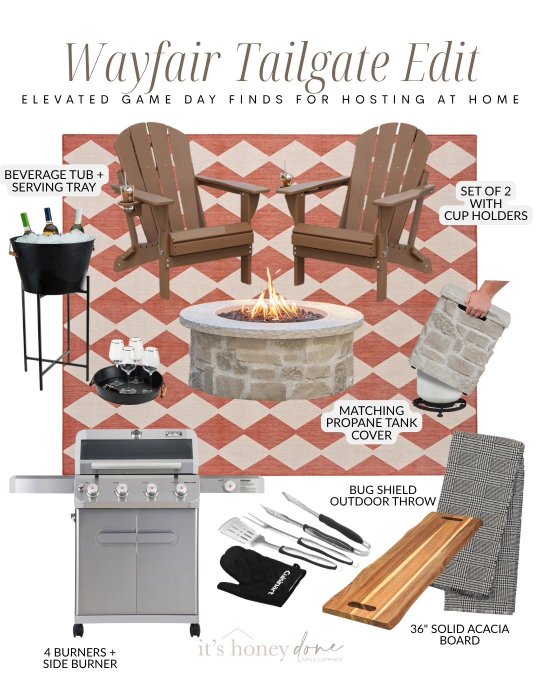 Wayfair fall finds are GOOD this year 👏🏼🍂

From cozy fall home decor and outdoor entertaining finds to game day hosting, tailgating essentials and backyard upgrades, I found so many good Wayfair pieces to transition your home into fall.

Think cozy Wayfair rugs, outdoor furniture, fire pits, fall porch decor, kitchen finds, bar stools, entertaining essentials and everything you need for football season and fall weekends at home.

So many of these Wayfair finds are on major sale right now too! 👀