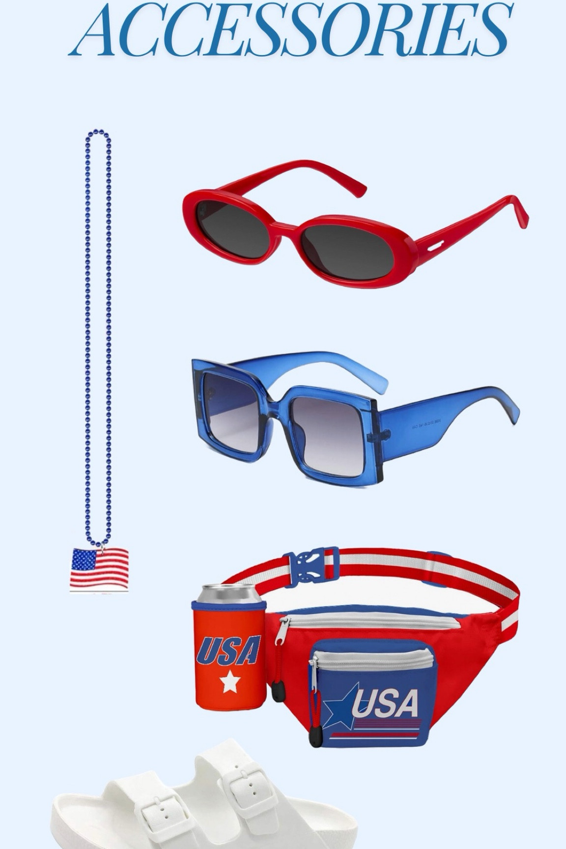 Fourth of July accessories !!! 

#LTKParties #LTKSaleAlert #LTKSeasonal